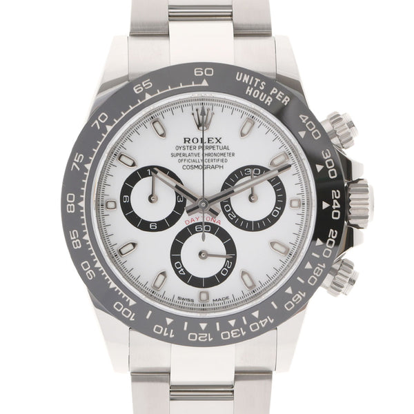 [Cash special price] ROLEX Rolex Daytona May 2022 New Gala 116500LN Men Men SS Watch Automatic White Dial Unused Ginzo