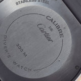 CARTIER カルティエ カリブル ダイバー W2CA0004 メンズ SS/PG/ラバー 腕時計 自動巻き 黒文字盤 Aランク 中古 銀蔵