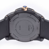 CARTIER Cartier Calibellia W2CA0004 Men's SS/PG/Rubber Watch Automatic Black Dial A Rank Used Ginzo