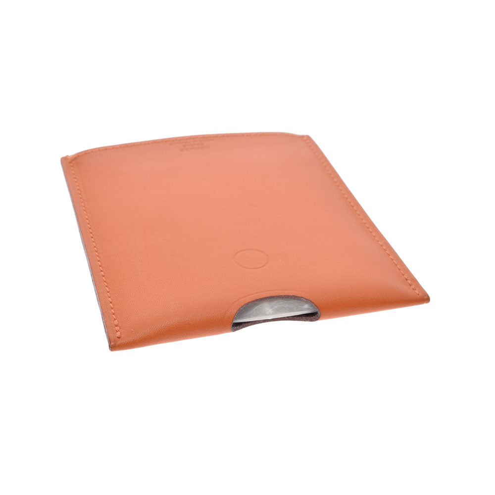 美品 HERMES ストライプブランケットオレンジ・クリーム 美品 HERMES ストライプブランケットオレンジ・クリーム エルメス