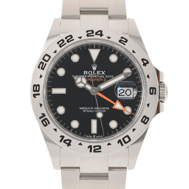 【現金特価】ROLEX ロレックス エクスプローラー2 EX2 226570 メンズ SS 腕時計 自動巻き 黒文字盤 未使用 銀蔵