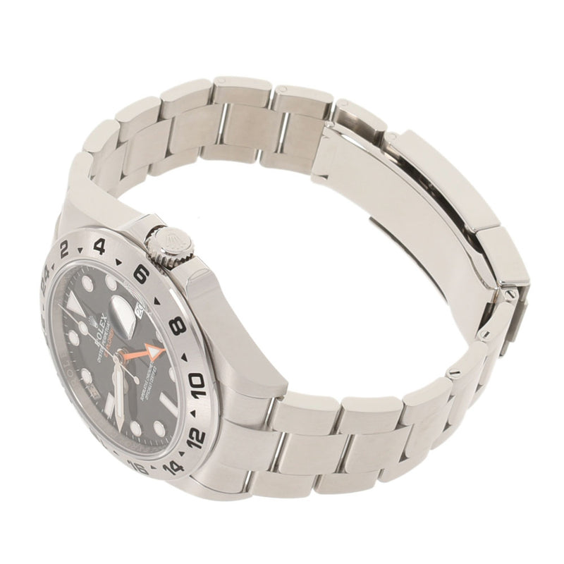 【現金特価】ROLEX ロレックス エクスプローラー2 EX2 226570 メンズ SS 腕時計 自動巻き 黒文字盤 未使用 銀蔵