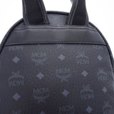 MCM MCM Eem Backpack Studs Black Unisex Leather Backpack Daypack A Rank Used Ginzo