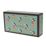 Gucci Gucci Mickey Mouse Disney Collaboration Beige 602532 MINISE MINI GG SPREM CANVAS长钱包未使用的Ginzo