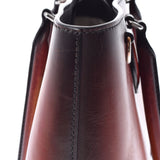 Berluti Berlutti Toujur Caligraphy Tea Unisex Leather Handbag AB Rank used Ginzo