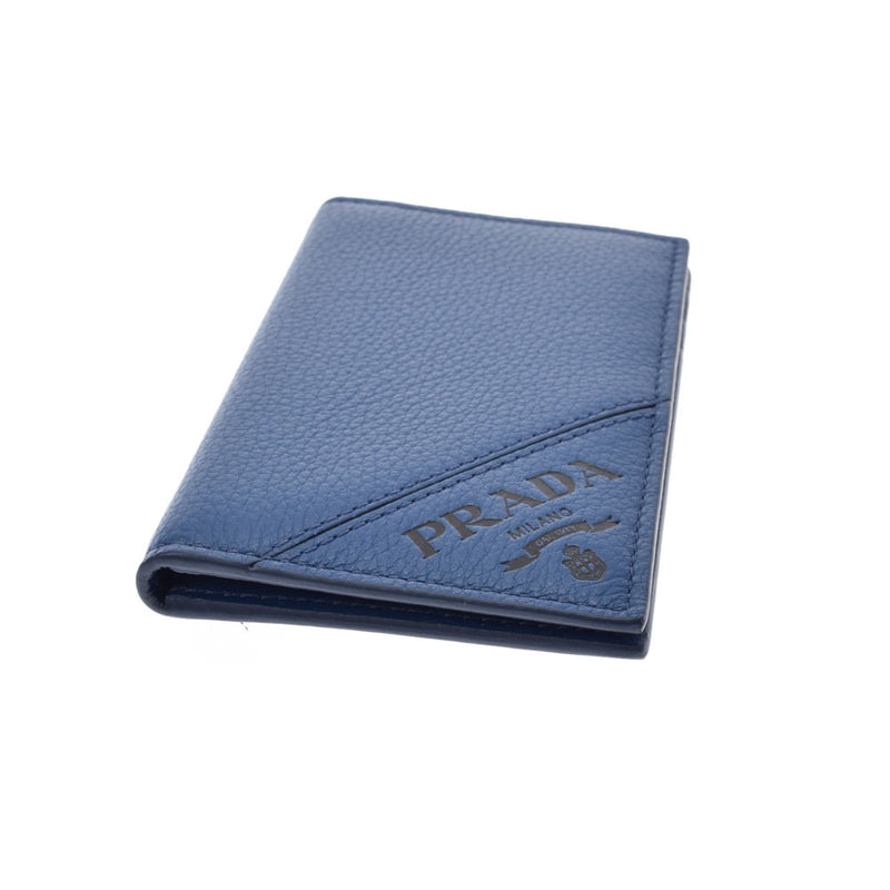 PRADA Prada Business Card holder Blue 2MC035 Unisex Safiano Card Case Unused Ginzo