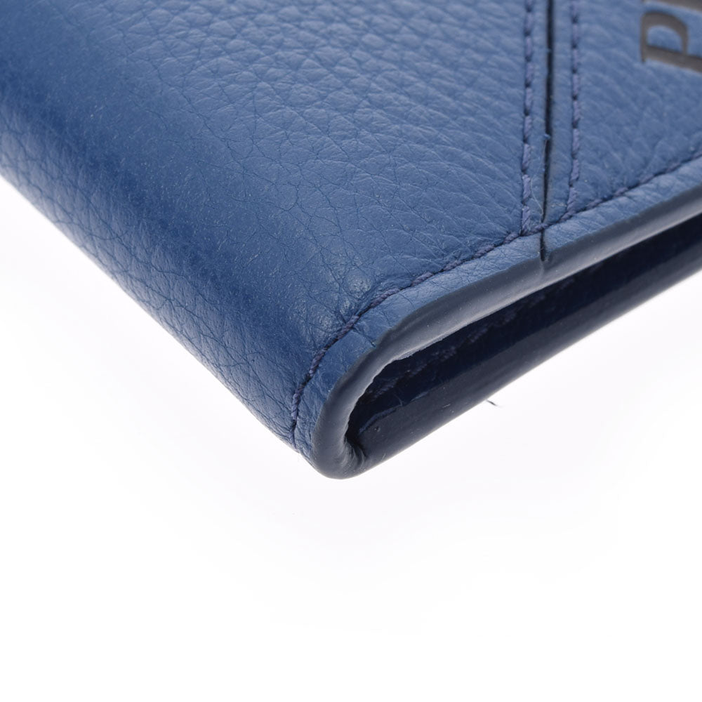 プラダ名刺入れ 青 ユニセックス カードケース 2MC035 PRADA – 銀蔵