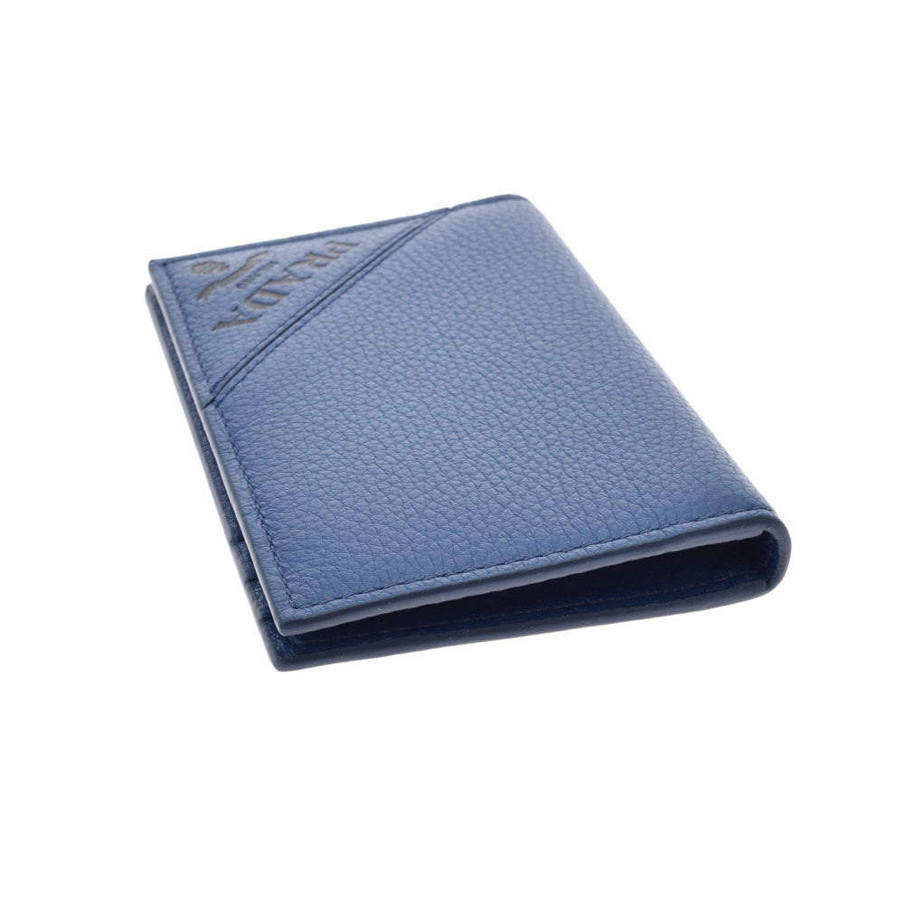 プラダ名刺入れ 青 ユニセックス カードケース 2MC035 PRADA – 銀蔵