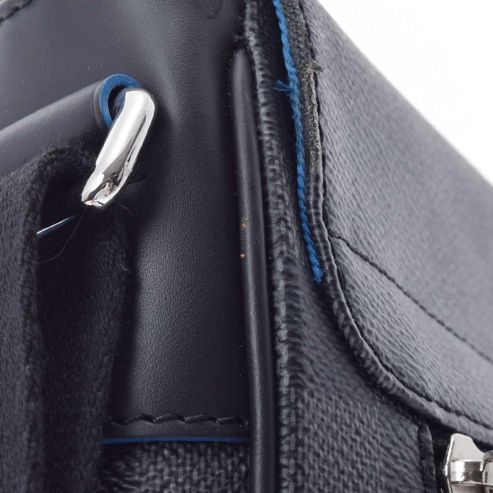 ルイヴィトン【最高級美品】ダミエグラフィット ディストリクトMM ブラック LOUIS VUITTON ルイヴィトン ディストリクトMM ダミエグラフィット