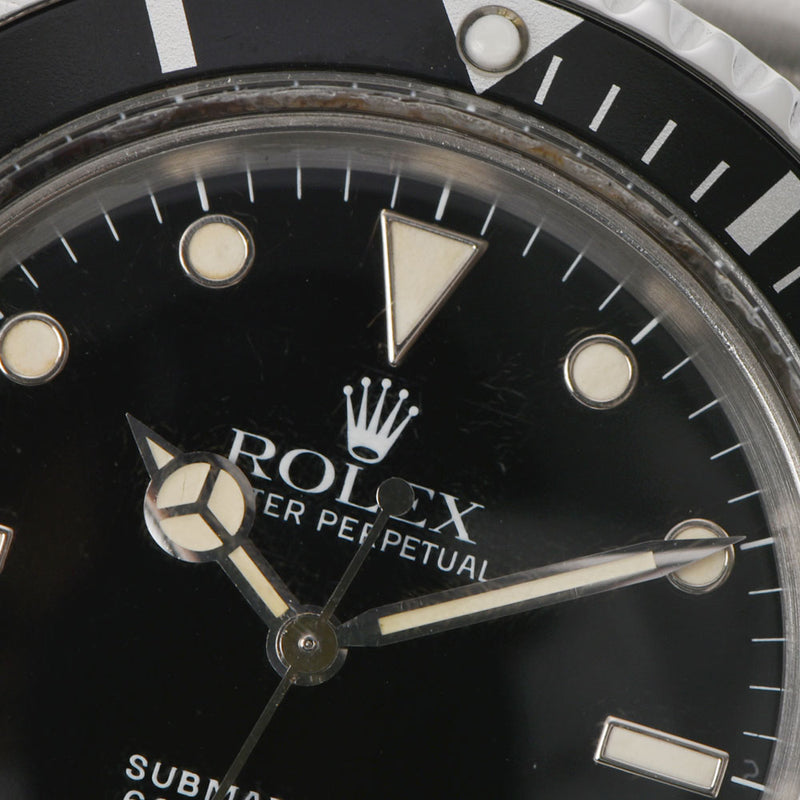ROLEX ロレックス サブマリーナ 5513 メンズ SS 腕時計 自動巻き 黒文字盤 ABランク 中古 銀蔵