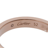 CARTIER カルティエ エングレーブドリング 1PD #52 12号 レディース K18ピンクゴールド リング・指輪 Aランク 中古 銀蔵