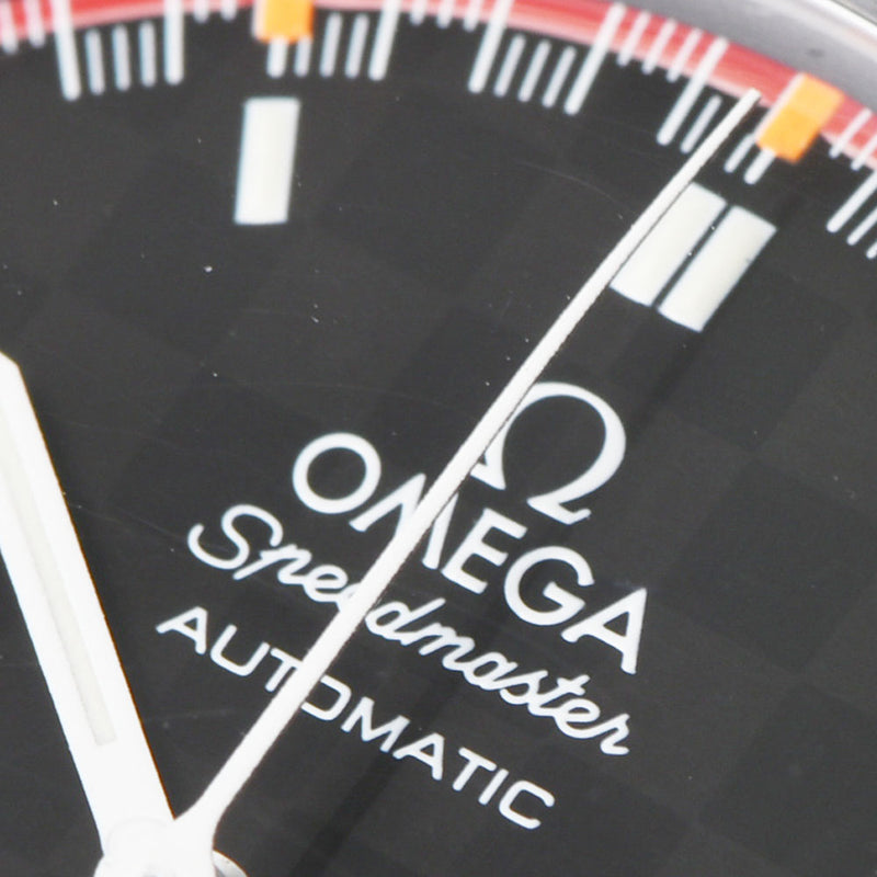 OMEGA オメガ スピードマスター レーシングシューマッハ 6000本限定 3518.50 メンズ SS 腕時計 自動巻き 黒文字盤 Aランク 中古 銀蔵