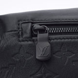 LOUIS VUITTON ルイヴィトン モノグラム シャドウ ディスカバリーバムバッグNM 黒 M44388 メンズ レザー ボディバッグ ABランク 中古 銀蔵