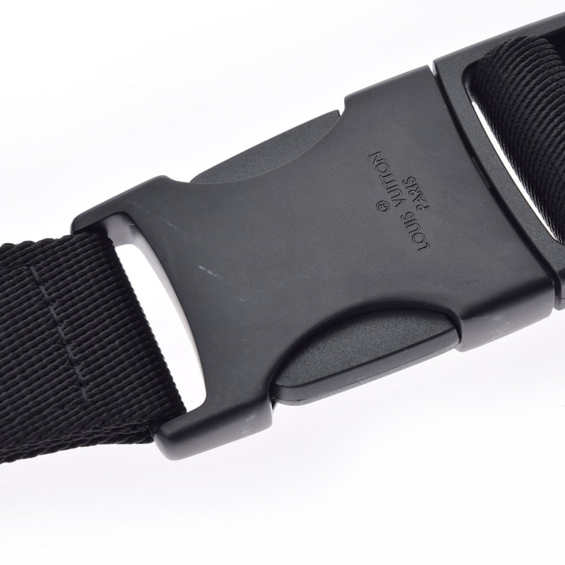 LOUIS VUITTON ルイヴィトン モノグラム シャドウ ディスカバリーバムバッグNM 黒 M44388 メンズ レザー ボディバッグ ABランク 中古 銀蔵