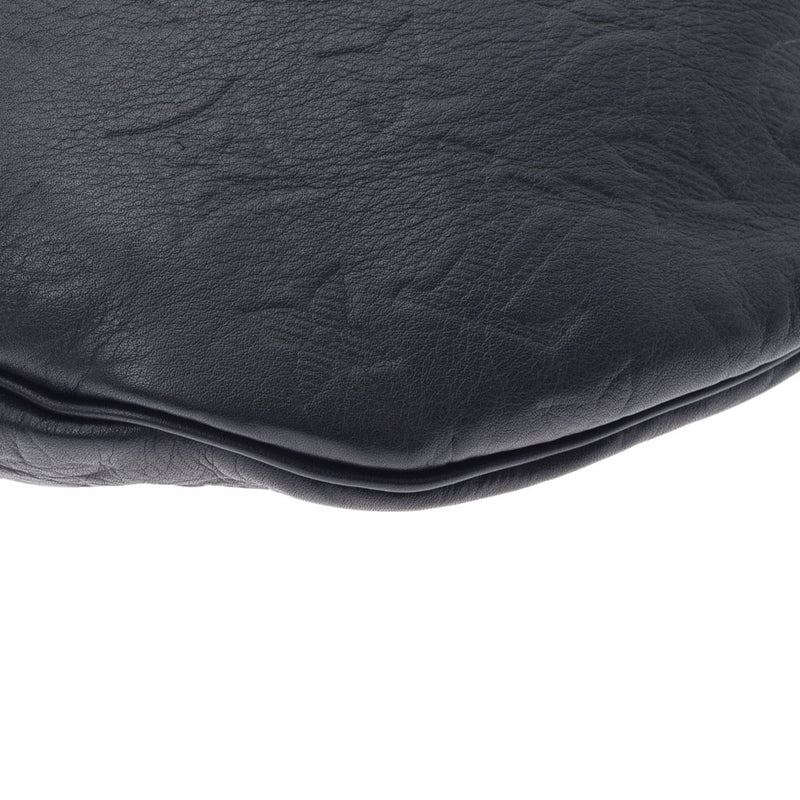 LOUIS VUITTON ルイヴィトン モノグラム シャドウ ディスカバリーバムバッグNM 黒 M44388 メンズ レザー ボディバッグ ABランク 中古 銀蔵