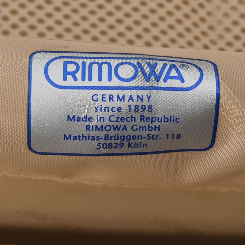 RIMOWA リモワ サルサデラックス ブラウン 5.992.588 ユニセックス ポリカーボネイト キャリーバッグ Aランク 中古 銀蔵