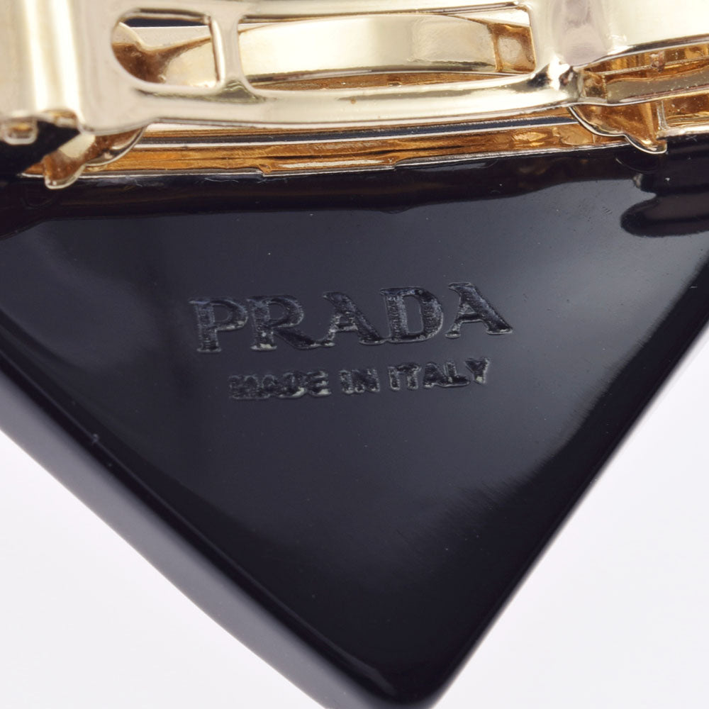 プラダプレキシガラス ヘアクリップ 黒 レディース アクリル バレッタ 1IF090 PRADA – 銀蔵オンライン