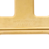 HERMES エルメス Hベルト サイズ90 ブラック ゴールド金具 C刻印(2018年頃) メンズ ボックスカーフ トゴ ベルト Bランク 中古 銀蔵