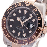 【現金特価】ROLEX ロレックス GMTマスター2 黒/ブラウンベゼル 126711CHNR メンズ SS/エバーローズゴールド 腕時計 自動巻き 黒文字盤 未使用 銀蔵