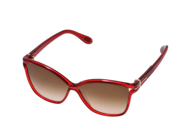 Trussardi Sunglasses Red TD15719 RE Men's Women's New TRUSSARDI Case with Ginzo