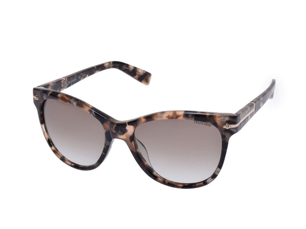 Trussardi Sunglasses Black / Marble TR12882 HV Men's Ladies New TRUSSARDI Case with Ginzo