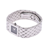 CHANEL Chanel matelasse Lady's SS watch quartz lindera board A rank used silver storehouse