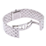 CHANEL Chanel matelasse Lady's SS watch quartz lindera board A rank used silver storehouse