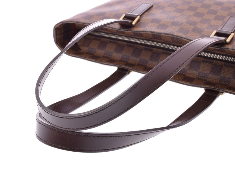 Louis Vuitton Damier SP Order Brown N51156 Women's Genuine Leather Handbag AB Rank LOUIS VUITTON Used Ginzo