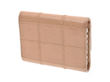 Chanel chocolate bar 6-key case beige ladies caviar skin B rank CHANEL used Ginzo