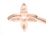 路易威登伯格单字选择#47 女士三色 3 系列 3P 钻石 5.4g 戒指 A 级美容 LOUIS VUITTON 盒二手银藏