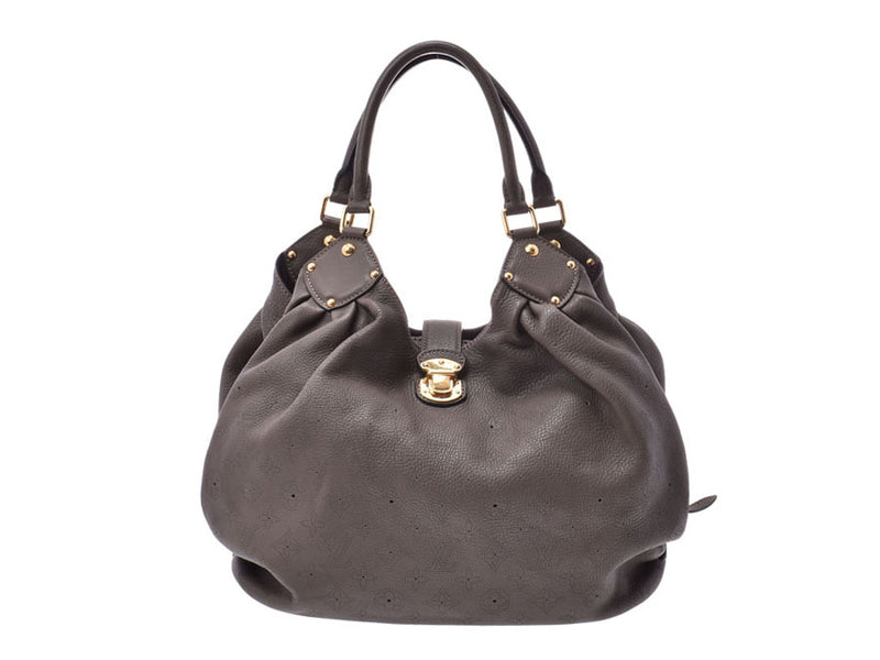 Louis Vuitton Mahina L Gri M95767 Ladies Mahina Leather Bag A Rank LOUIS  VUITTON Used Ginzo – 銀蔵オンライン