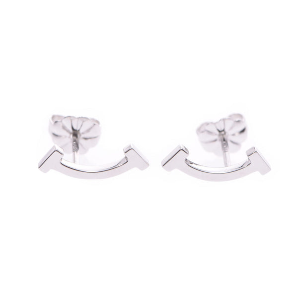 TIFFANY&Co. Tiffany T Smile Earrings Ladies WG Earrings Used