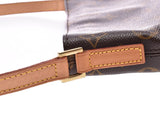 LOUIS VUITTON Louis Vuitton Monogram Trotter Brown M51240 Ladies Monogram Canvas Leather Shoulder Bag AB Rank Used Ginzo