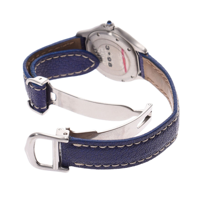 CARTIER カルティエパンテール クーガーSM 
 ベルト：青 レディース YG/SS/革 腕時計
 1267.75 
 中古