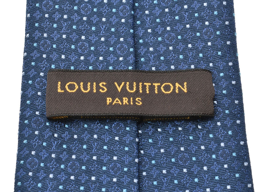 ルイヴィトン ネクタイ ドット柄 ネイビー メンズ シルク100% Aランク 美品 LOUIS VUITTON 中古 銀蔵 – 銀蔵オンライン