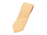 Hermes Tie Yellow Men's Silk 100% AB Rank HERMES Box Used Ginzo