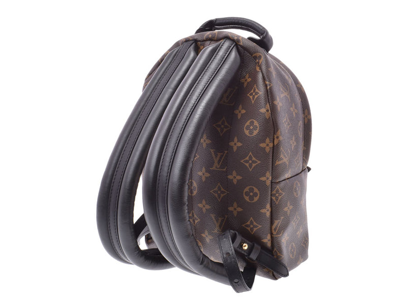 Louis Vuitton monogram Palm Springs backpack PM Brown M41560 women's Genuine Leather Backpack A Rank beauty LOUIS VUITTON used silver
