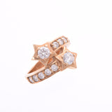 STAR JEWELRY Star Jewelry Star Motif No. 8 Ladies K14YG/Color Stone Ring/Ring B Rank Used Ginzo