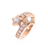 STAR JEWELRY Star Jewelry Star Motif No. 8 Ladies K14YG/Color Stone Ring/Ring B Rank Used Ginzo