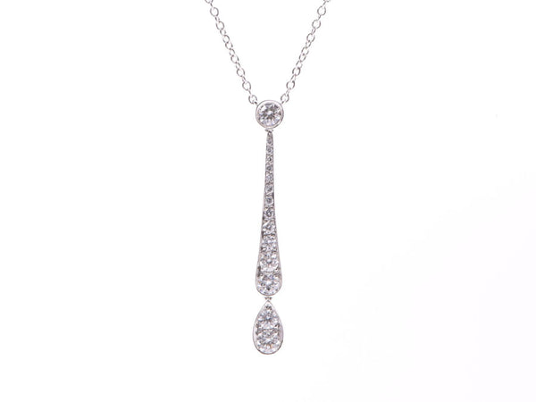 蒂芙尼（Tiffany）爵士项链女士PT950钻石3.3g A品相良好TIFFANY＆CO二手货盒Ginzo