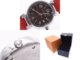 Louis Vuitton tambour q1220 Brown Dial Ladies SS / Leather Quartz Watch