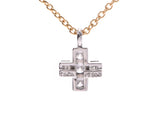 蒂芙尼（Tiffany）Cruci泡沫项链女士钻石K18 / PT950 2.2克A级品相良好TIFFANY＆CO二手箱