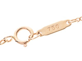 Tiffany Cruci Foam Necklace Ladies Diamond K18/PT950 2.2g A Rank Good Condition TIFFANY & CO Box Used Ginzo