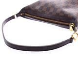 Louis Vuitton Damier Irovo PM Brown N51996 Ladies Genuine Leather One Shoulder Bag B Rank LOUIS VUITTON Used Ginzo