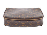 Louis Vuitton Monogram Posh Monte Carlo Brown M47350 Women's Genuine Leather Jewelry Case AB Rank LOUIS VUITTON Used Ginzo