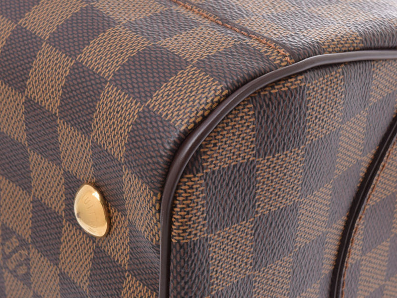 LOUIS VUITTON LOUIS VUITTON Duomo hand bag N60008 Damier canvas Brown Ebene  Used N60008