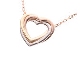 Cartier, Trinity Heartnecklace YG/WG/WG/PG 4.4g A Rank, CARTIER Box Gara: Gara Used Ginzō