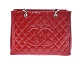 Chanel GST, red SV, gold, Ladies Enamel, new, new, new, chalet, chalet, chirymaker.