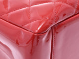 香奈儿 GST 手提包 红色 SV 配件 女士釉质 新 件 CHANEL 画廊 二手银藏