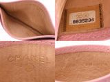 CHANEL Card Case Cocomark Pink Women's Caviar Skin B Rank CHANEL Used Ginzo